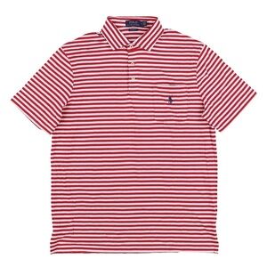 Polo Ralph Lauren Red White and Blue Classic Fit Polo.  Sz L